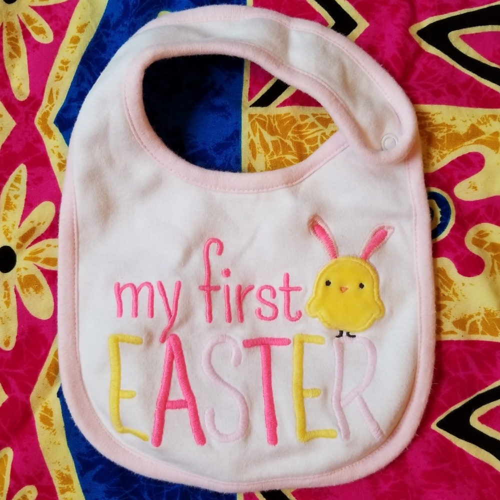 My First Easter Bib - Bunny Chick